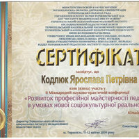 Сертифікат-2