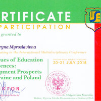 Shulha - conf. Poland (2018)