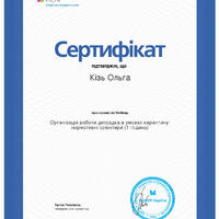certificate (14) 8.04.2020 Організація роботи дитсадка в умовах карантину