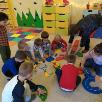 Ігри в інтерактивно-розвивальній кімнаті